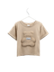 Миниатюра изображения товара Футболка для малышей Amarobaby Bear / AB-OD24-B33/03-98 (бежевый, р.98)