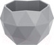 Миниатюра изображения товара Кашпо La Decoro Топаз КШ-9799 (2.5л, серый жемчуг)
