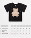 Миниатюра изображения товара Футболка детская Amarobaby Bear / AB-OD24-B33/09-116 (черный, р.116)