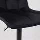 Миниатюра изображения товара Стул барный AksHome Рой GB (Seven 035 черный велюр/черный)