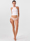 Миниатюра изображения товара Комплект женских трусов Mark Formelle 412281-3 (р.94, персиковый румянец)