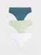 Миниатюра изображения товара Комплект женских трусов Mark Formelle 412492-3 (р.90, лимонный)