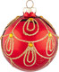 Миниатюра изображения товара Шар новогодний Волшебная страна Ожерелье SYBLQA-0523106 / 106381 (красный)