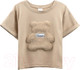 Миниатюра изображения товара Футболка детская Amarobaby Bear / AB-OD24-B33/03-104 (бежевый, р.104)