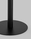 Миниатюра изображения товара Обеденный стол Stool Group Толедо D80 / YMDT-2101 black top (черный)