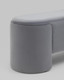 Миниатюра изображения товара Банкетка Stool Group Taks (велюр серый)