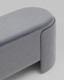 Миниатюра изображения товара Банкетка Stool Group Taks (велюр серый)