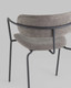 Миниатюра изображения товара Стул Stool Group Дженни (букле темно-серый/каркас антрацитово-серый муар)