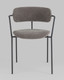 Миниатюра изображения товара Стул Stool Group Дженни (букле темно-серый/каркас антрацитово-серый муар)