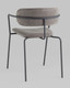 Миниатюра изображения товара Стул Stool Group Дженни (букле темно-серый/каркас антрацитово-серый муар)