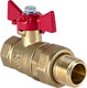 Миниатюра изображения товара Шаровой кран Valfex ВР/НР 1/2" / VF.227.LB1.012.N/P59 (ручка-бабочка)