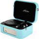Миниатюра изображения товара Проигрыватель виниловых пластинок Alive Audio Stories Turquoise c Bluetooth / STR-06-TS