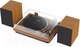 Миниатюра изображения товара Проигрыватель виниловых пластинок Alive Audio Symphony Dark Wood c Bluetooth / AA-SAY-01-DW