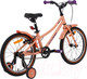 Миниатюра изображения товара Детский велосипед STARK Foxy Girl 18 2025 (персиковый/сиреневый)