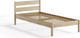 Миниатюра изображения товара Односпальная кровать Домаклево Мечта 80x190 (береза/натуральный)