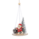 Миниатюра изображения товара Елочная игрушка Волшебная страна Санта в лесу SYMZPA-4423219 / 106441