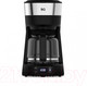 Миниатюра изображения товара Капельная кофеварка BQ CM1000 (черный/стальной)