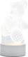 Миниатюра изображения товара Ночник Risalux Мишутка / 6923348 (белый)