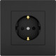 Миниатюра изображения товара Розетка Tokov Electric Pixel TKE-PX-R1FZSF-C14 (карбон)