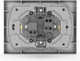 Миниатюра изображения товара Розетка Tokov Electric Pixel TKE-PX-R2FZSF-C03 (алюминий)