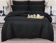 Миниатюра изображения товара Пододеяльник АртПостель Черный на молнии 975 (215x145)