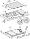 Миниатюра изображения товара Индукционная варочная панель Miele KM 7361 FR