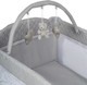 Миниатюра изображения товара Кровать-манеж INDIGO Bon-Bon Toy (светло-серый)