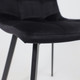 Миниатюра изображения товара Стул AksHome Рой (Seven 035 черный велюр/черный)