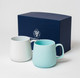 Миниатюра изображения товара Набор кружек Stenova Home Patio 61308148 (2шт, голубой/белый фарфор)