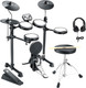 Миниатюра изображения товара Ударная установка электронная Donner DED-80P Electric Drum Set 5 Drums 3 Cymbals