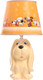 Миниатюра изображения товара Прикроватная лампа Risalux Собачка 9680034 (бежевый)