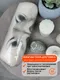 Миниатюра изображения товара Подушка декоративная MATEX Fluffy. Енотик и кофеек / 62-349 (молочный/розовый/коричневый)
