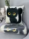 Миниатюра изображения товара Подушка декоративная MATEX Fluffy. Шварц / 62-448 (молочный/черный/коричневый)