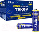 Миниатюра изображения товара Комплект батареек Tokov Electric AA/LR6 TKE-ALS-LR6/C24 (24шт)