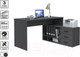 Миниатюра изображения товара Комплект мебели для кабинета Интерлиния Skill-G(P) (антрацит/антрацит)