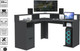 Миниатюра изображения товара Компьютерный стол Интерлиния Skill-09 (антрацит/антрацит)