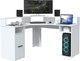 Миниатюра изображения товара Компьютерный стол Интерлиния Skill-09 (белый платинум/белый платинум)