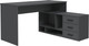 Миниатюра изображения товара Компьютерный стол Интерлиния Skill-05 (П) (антрацит/антрацит)