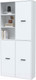Миниатюра изображения товара Шкаф Интерлиния Skill-20 (3) (белый платинум/белый платинум)