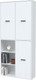 Миниатюра изображения товара Шкаф Интерлиния Skill-20 (3) (белый платинум/белый платинум)