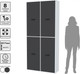 Миниатюра изображения товара Шкаф Интерлиния Skill-20 (4) (белый платинум/антрацит)