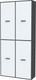 Миниатюра изображения товара Шкаф Интерлиния Skill-20 (4) (антрацит/белый платинум)