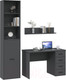 Миниатюра изображения товара Комплект мебели для кабинета Интерлиния Skill-A (антрацит/антрацит)
