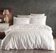 Миниатюра изображения товара Комплект постельного белья Dantela Vita Asrin с вышивкой 200x220 / 11908 (кремовый)