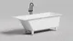 Миниатюра изображения товара Ванна из искусственного камня Salini Cascata 170x70 / 104423M (S-Stone, матовый)