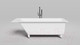 Миниатюра изображения товара Ванна из искусственного камня Salini Cascata Kit 170x70 / 104423M (S-Sense, глянцевый)