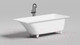 Миниатюра изображения товара Ванна из искусственного камня Salini Orlanda Kit 170x75 / 102127M (S-Stone, матовый)