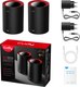 Миниатюра изображения товара Комплект беспроводных маршрутизаторов Cudy M3000 Black (2-Pack)