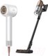 Миниатюра изображения товара Вертикальный пылесос Dreame Cordless Vacuum Cleaner Z20 + Фен Dreame hairdryer Glory White