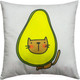 Миниатюра изображения товара Подушка декоративная MATEX Fantasy. Авокато / 58-618 (серый/желтый)